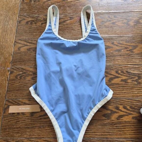 Reformation Other - Reformation Joy One Piece Swimsuit Blue  - Size S